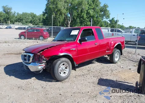 2000 Ford Ranger Xlt from USA, damaged, VIN 1FTZR15X1YTB28234